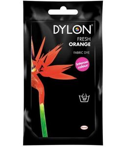 Fabric Dyes: Dylon Hand Dye 55 Fresh Orange 50g