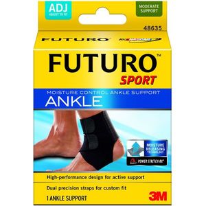 Supports Ankles And Feet: Futuro Moisture Control Ankle Support Adjustable