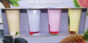 Gift Sets: The Nourish Bar Mini Hand Cream Gift Set 4pc