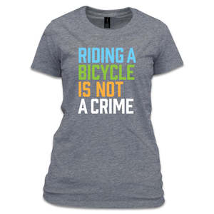 Nzo Archive: Womens Not A Crime T - Grey marle