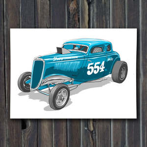 554 Coupe Print