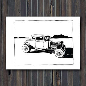29 Coupe Print