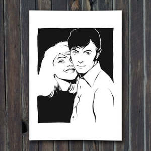 Wall Art: Debbie & David Print