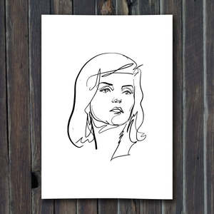 Wall Art: Debbie Print
