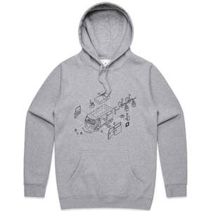 Mens Kombi Hoodie