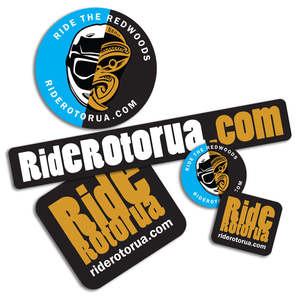 Ride Rotorua Sticker Pack