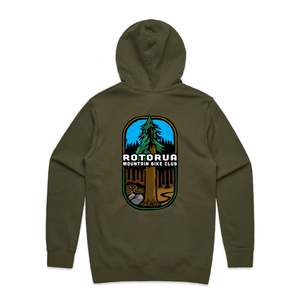 Rotorua MTB Club Hoodie - ARMY
