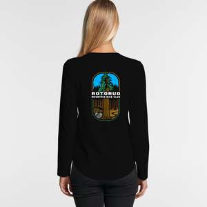 Rotorua MTB Club Womens Long Sleeve T