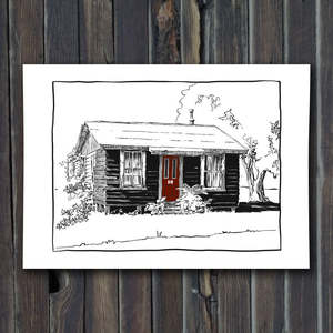Bike Art: RR BlackHouse Print