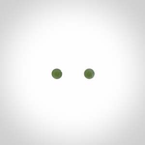 Silver: POUNAMU STUDS