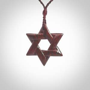 RED JASPER MAGEN DAVID