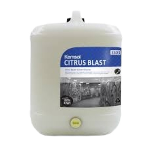 Kemsol Citrus Blast Citrus Based Solvent Cleaner 20L (Dg Class 3)