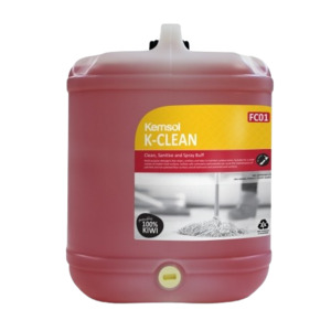 Floor Care: Kemsol K-Clean Clean, Sanitise and Spray Buff 20L