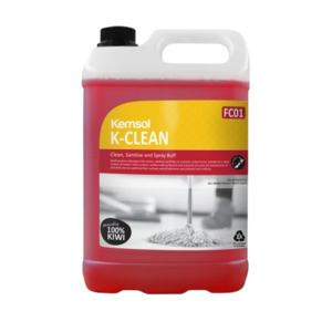 Kemsol K Clean Clean, Sanitise and Spray Buff 5L