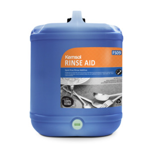 Food Service: Kemsol Rinse Aid Spot-Free Rinse Additive 20L
