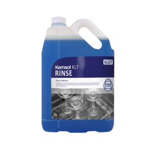 Food Service: Kemsol KL7 Rinse Rinse Additive 5L