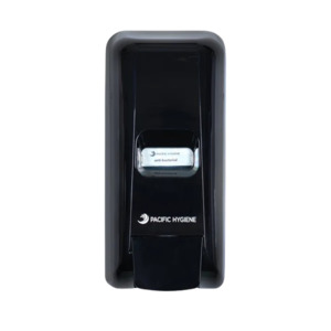 Soap Sanitiser Dispenser: Foam Hand Soap and Sanitiser Dispenser 26.5cm x 12.5cm x 11cm Black