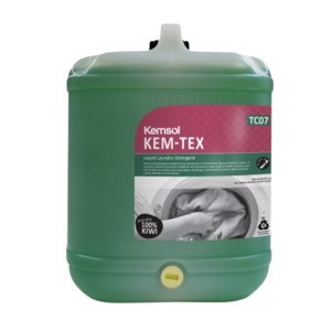 Textile Care: Kemsol Kem-Tex Liquid Laundry Detergent 20L