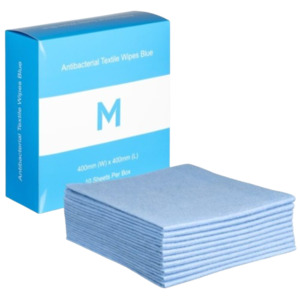 Wiping Cloth 40cm X 40cm Colour Tex Sorb-X Blue