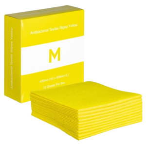 Wiping Cloth 40cm X 40cm Colour Tex Sorb-X Yellow