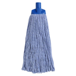 400g/300mm Blue Cut Cotton Mop Head
