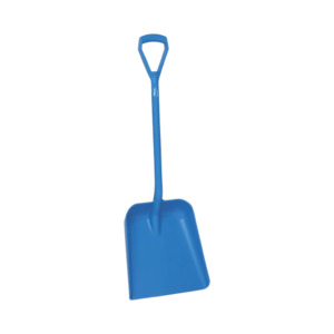 Shovel 379mm X 345mm X 1035mm D Grip Short Handle Large Blade Blue