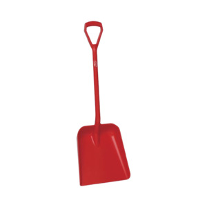 Shovel 379mm X 345mm X 1035mm D Grip Short Handle Large Blade Red