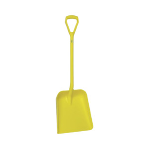 Shovel 379mm X 345mm X 1035mm D Grip Short Handle Large Blade Yellow
