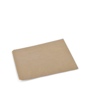 Flat Paper Bags: Detpak Flat Brown Bag, No 6, 295 x 241mm (250)
