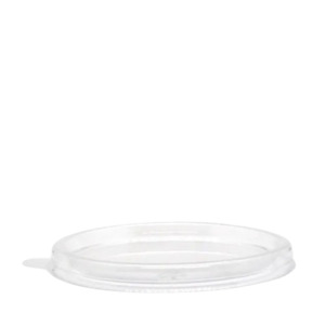 Food Packaging: Lid For 60ml PET Sauce Container, Clear, 70mm x 70mm x 6mm (1000)