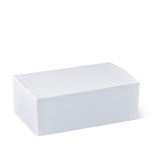 White Large Snack Box Bulk (400)