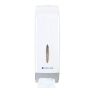 Toilet Tissue Interleaved Dispenser 42cm x 13.5cm x 13.5cm White