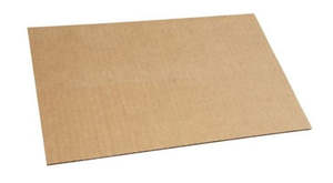 1190mm X 990mm 3b Brown B Flute Layer Board