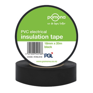 Construction Tape: Electrical PVC Tape, Blue, 18mm x 20m