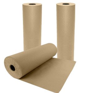 Machine Glazed Kraft Paper Masking Rolls 288mm x 50m