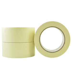 Professional Painters Crepe Rubber Masking Tape, Natural , 200mm X 50m