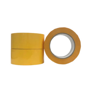 BOPP Premium Acrylic Adhesive Tape, Yellow, 48mm x 100m
