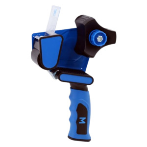Tape Dispensers: 48mm Blue And Black Pistol Grip Tape Dispenser
