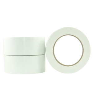 80 Mesh Rayon Rubber Cloth Tape, White, 24mm X 30m