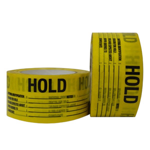 Hold Quality Control Printed PET Labels