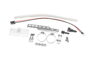 Fuel Pump Hanger Assembly: Radium Engineering Dual Pump Add-On Honda Del Sol Walbro GSS342 Or AEM 50-1200 - 20-3796