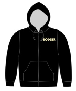 Merchandise: NZ Rodder 25th Anniversary Zip Hoodie