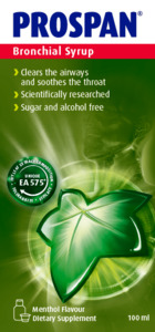 Prospan Bronchial Syrup 100ml - Menthol Flavour