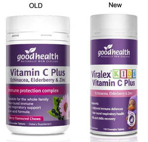 Good Health Viralex® Kids Vitamin C Plus 100 Chewable Tablets - New Zealand Onl&hellip;