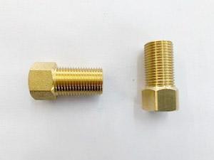 Brass Fitting: [225] Brass M/F Nipple 50mm long (15mm)