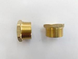 Brass Fitting: [217] Brass Male /Female socket reducer (Bush)