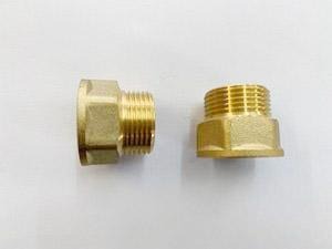 Brass Fitting: [216] Brass Male20mm/ Female 20mm Socket