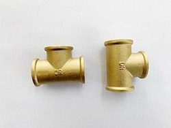 Brass Fittings: [211] Brass Female Tee