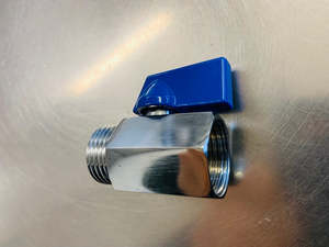 Promotion: [2724] Mini ball valve --male / female x 10