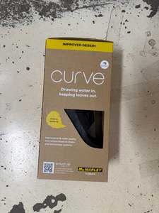 Pvc Gutter Spouting: [GAC1004] Marley Curve Leaf Eater Black